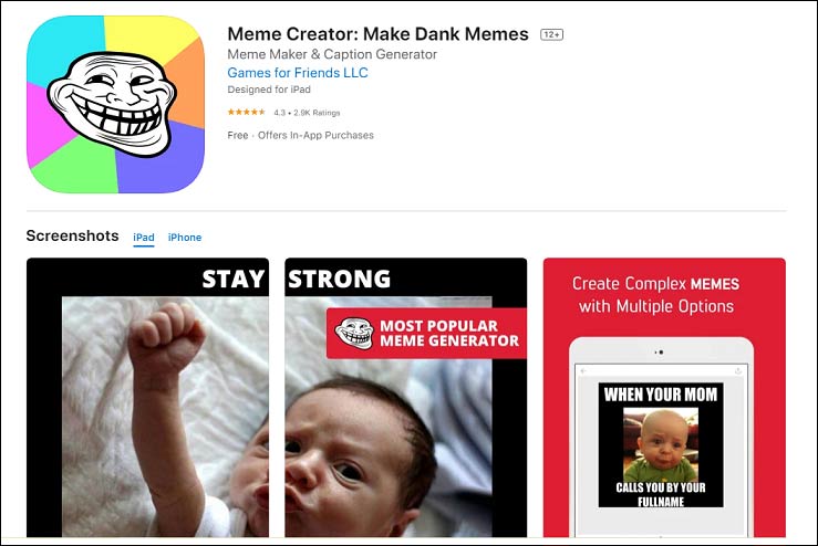5 Best Meme Apps for iPhone to Create Amusing Memes - MiniTool
